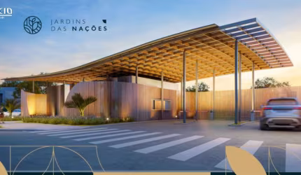 Terreno à venda PLANO Cond. Jardins das Nações Urbanova - SJC - 1.000 m² - Meio de Quadra