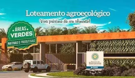 Terreno à venda no Recanto da Baronesa em SJC com 810,49 m2 de terreno Quadra F -Meio de Quadra