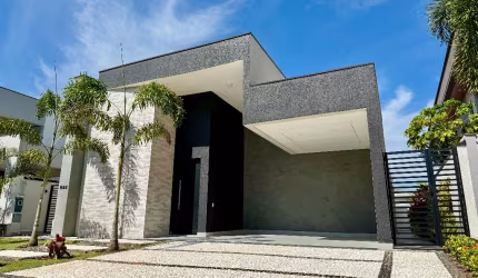 Maravilhosa casa no Cond. Maison Du Park. 4 Suítes, Piscina