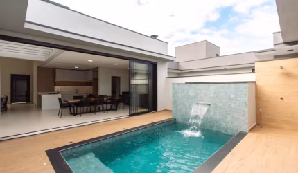 Casa Alto Padrão – Maria Cândida (Quadra Z, Lote 27)Lindíssima casa em condomínio. Uma casa moderna, sofisticada e totalmente automatizada!