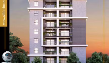 Apartamento com 2 quartos à venda na Rua Irmãs Paulinas, 5161, Novo Mundo, Curitiba, 61 m2 por R$ 576.900