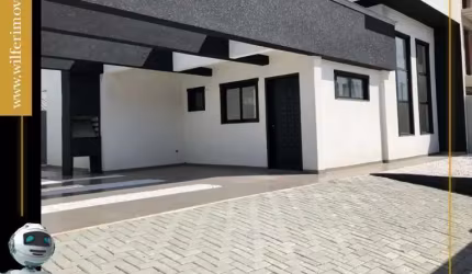Casa com 3 quartos à venda na Rua Professor Thales de Souza e Silva, Parque da Fonte, São José dos Pinhais, 78 m2 por R$ 698.000