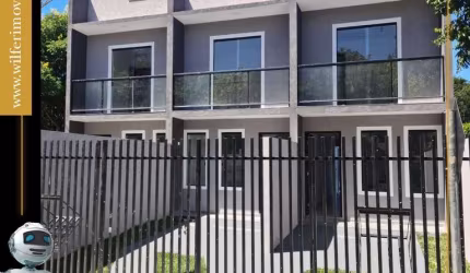 Casa com 2 quartos à venda na Rua André Klug, Barreirinha, Curitiba, 69 m2 por R$ 399.000