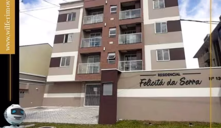 Apartamento com 3 quartos à venda na Rua Rio Tocantins, 139, Weissópolis, Pinhais, 67 m2 por R$ 450.000