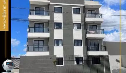 Apartamento com 3 quartos à venda na Rua Rio Piraquara, 1035, Weissópolis, Pinhais, 65 m2 por R$ 357.000
