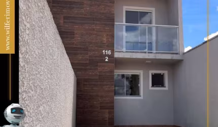 Casa com 2 quartos à venda na Rua Professora Izabel Lima de Oliveira, Ganchinho, Curitiba, 59 m2 por R$ 360.000