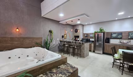 Casa Térrea com 02 dormitórios sendo 02 suíte no Bairro Vila Mariana em Americana