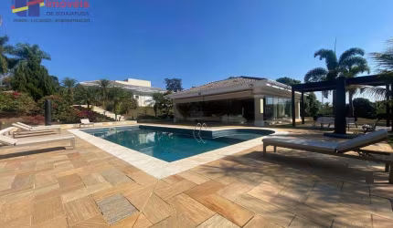 Linda Chácara de Alto Padrão, com 12.700m² de terreno, piscina, jacuzzi, quadra de tenis, campo de futebol, espaço gourmet, paisagismo