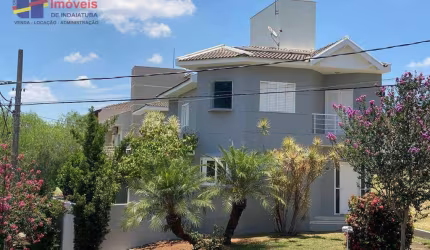 Sobrado com 6 dormitórios, 290 m² - venda por R$ 1.598.000 ou aluguel por R$ 8.960/mês - Condomínio Portal de Itaici - Indaiatuba/SP
