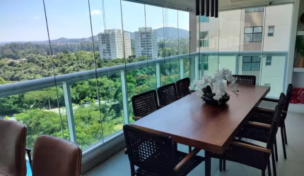 Apartamento de 200 m² no Prédio The Garden Gramercy Park Alphaville Barueri