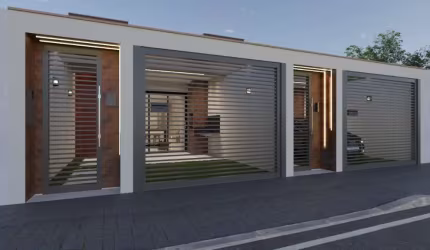 Casa Geminada em fase de acabamento,alto padrão no Residencial Betânia