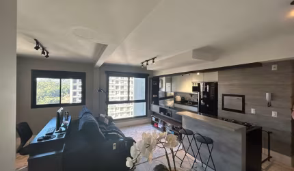 Lindo apartamento com  58 m² ,1 ou 2 quartos, no Bairro Central Parque em Porto Alegre.