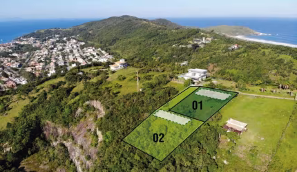 Excelente terreno na Praia da Silveira em Garopaba