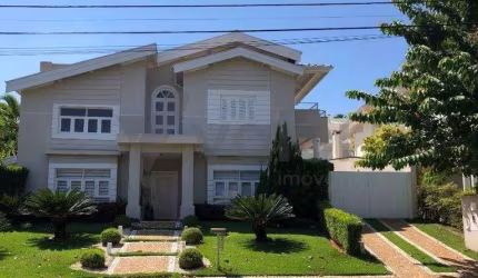 Casa em condomínio fechado com 5 quartos à venda na Rodovia Governador Doutor Adhemar Pereira de Barros, 100, Loteamento Alphaville Campinas, Campinas, 410 m2 por R$ 3.498.000