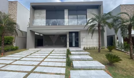 Casa em condomínio fechado com 4 quartos à venda na Rua das Palmas, 01, Alphaville Dom Pedro, Campinas, 404 m2 por R$ 4.450.000