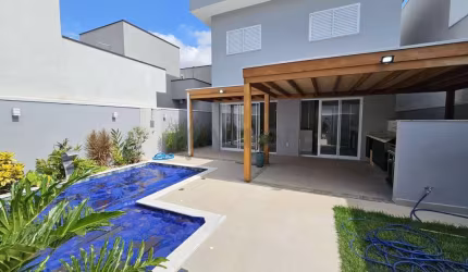 Casa em condomínio fechado com 3 quartos à venda na Avenida José Paulino, 3470, Jardim Fortaleza, Paulínia, 203 m2 por R$ 1.750.000