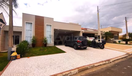 Casa em condomínio fechado com 3 quartos à venda na Avenida Fausto Pietrobom, 600, Jardim Planalto, Paulínia, 185 m2 por R$ 1.190.000