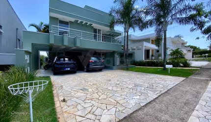 Casa em condomínio fechado com 5 quartos à venda na Rua Professor Antonio Mendes Vinagre, S/Nº, Loteamento Alphaville Campinas, Campinas, 296 m2 por R$ 2.500.000