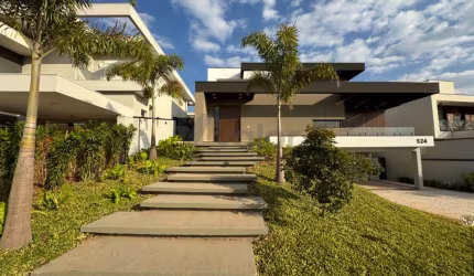 Casa em condomínio fechado com 4 quartos à venda na Rua José Picirili, 10, Residencial Jatibela, Campinas, 450 m2 por R$ 6.000.000