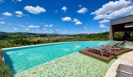Terreno em condomínio fechado à venda na Avenida Isaura Roque Quércia, s/n, Loteamento Residencial Entre Verdes (Sousas), Campinas por R$ 2.130.000