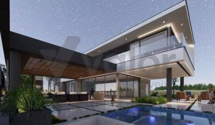 Casa em condomínio fechado com 4 quartos à venda na Avenida Isaura Roque Quércia, s/n, Loteamento Residencial Entre Verdes (Sousas), Campinas, 800 m2 por R$ 10.950.000