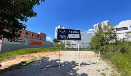 Terreno para locação  no Bairro Itu Novo Centro, em ótima localização, com 480m² de área total