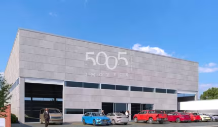 Galpão industrial  para locação, com 1.500m² de área construída e 2.000m² de área total.