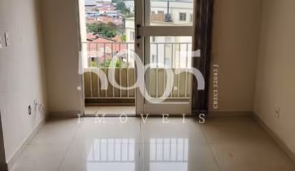 Apartamento disponível para locação no Edifício Villas de Espanha com 61m2 de área útil, sala 2 ambientes com varanda com vista para a cidade