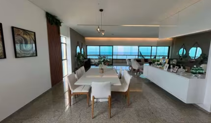 Edf. Água Viva - 4 suítes com a vista mais panorâmica da beira-mar