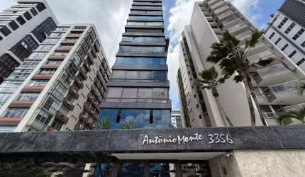 Edf Antônio Monte - um clássico 4 suítes na Avenida Boa Viagem