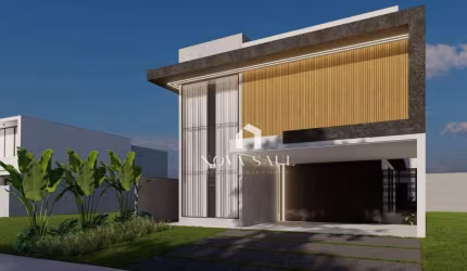 Parque Tauá - Tangará, Sobrado com 3 suites à venda, piscina, 197 m² de construção por R$ 1.590.000 - Gleba Simon Frazer - Londrina/PR