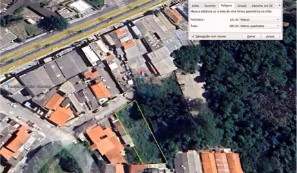 Terreno Comercial/Residencial de 814m² em Sorocaba: Aluguel