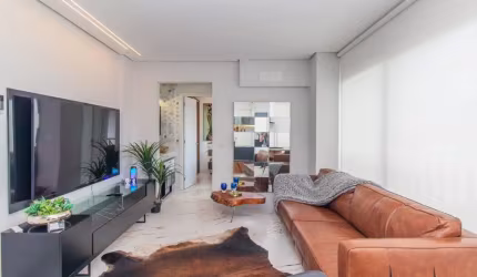 Apartamento de 1 dormitório, com 43m2prvs., 1 vaga, por R$ 600.000,00, no bairro Menino Deus, em Porto Alegre/RS.
