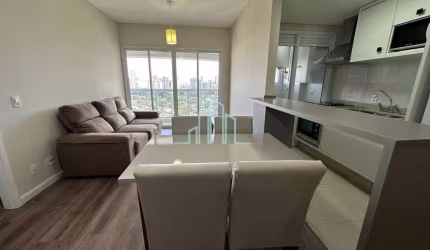 Apartamento mobiliado para aluguel, 50 m² por R$ 5.400,00 - Alphaville/SP
