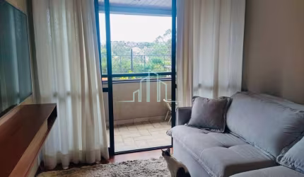 Apartamento mobiliado com 3 dormitórios  aluguel  e venda 90m² - Alphaville