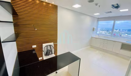Sala semi-mobiliada  a venda com 43m²  por R$ 349.000,00 - Alphaville/SP