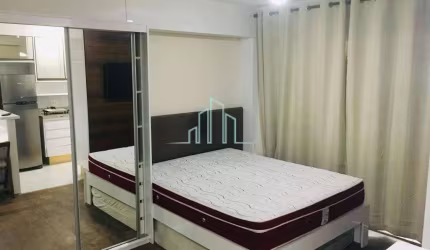 Apartamento studio mobiliado com 1 quarto, 40m² -  R$ 3.600,00- Alphaville
