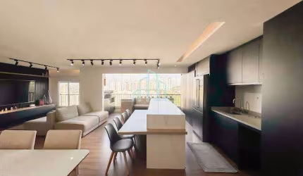 Apartamento mobiliado a venda com 110m² por R$ 1.550.000  - Alphaville/SP