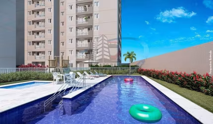 Apartamento 2 dormitórios(1vg) próximo da estação Jurubatuba