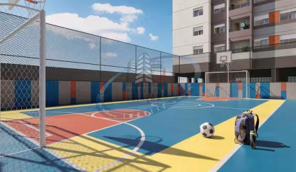 Apartamento 3 dorm(1st+1vg) próximo da estação de Metrô Tolstoi