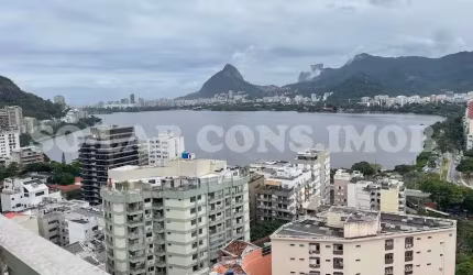 Cobertura duplex para venda tem 725 metros quadrados com 5 quartos em Lagoa - Rio de Janeiro - RJ
