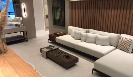Apartamento no Bairro Jardim Bela Vista, Santo André,SP - 127 m² 3 suítes, 2 vagas + depósito, lazer
