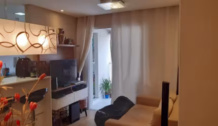 Apartamento aconchegante no Jardim São Caetano - 63 m² com 2 dormitórios 1 suíte, 1 vaga, lazer