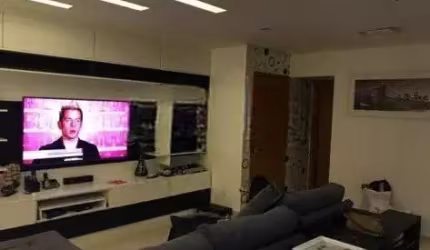 Lindo apartamento 126 m², 3 suítes, 3 vagas, terraço gourmet, lazer - Vila Scarpelli, Santo André