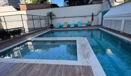 Excelente apartamento no Bairro Campestre - SA - 132 m², 3 dormitórios, 4 vagas, terraço com churrasqueira, lazer