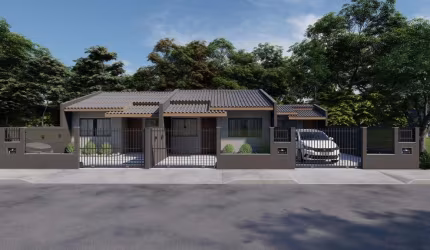 Casa para Venda em Barra Velha, Quinta dos Açorianos, 2 dormitórios, 1 banheiro, 1 vaga