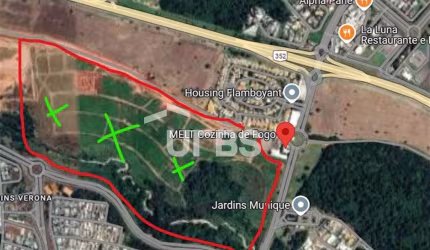 Terreno Jardins Zurique - Ao lado do Melt - 493m² - Melhor localização do Condomínio