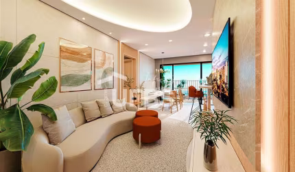 Invite Marista Apartaments - Apartamento 2 quartos, sendo 2 suítes