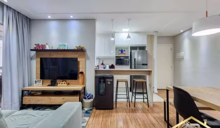 Apartamento Aconchegante 60m² - 2 Dormitórios, 1 Suíte, no Jaguaribe.