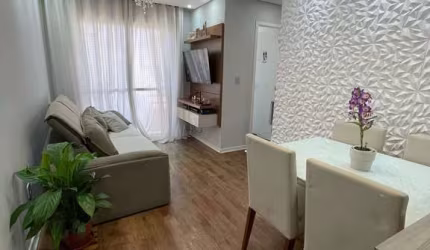Lindo apartamento com moveis planejados e moderno! 2 Dorms. e 48m².